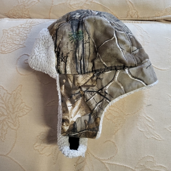  Infant Toddler Camo Carhartt Trapper Hat - Picture 1 of 4